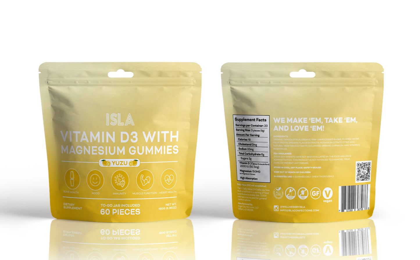 Vitamin D with Magnesium Gummies